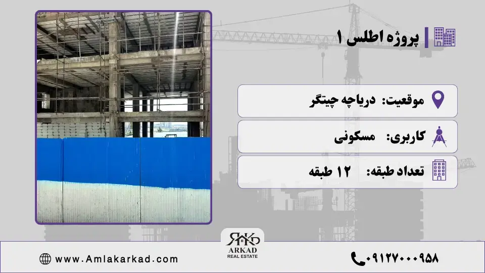 پروژه اطلس ۱ (ساختمان خاتم) پروژه اطلس ۱ (ساختمان خاتم)
