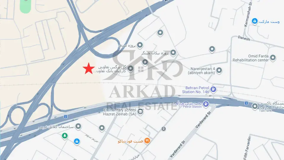 پروژه گل نرگس بانک کشاورزی کجاست؟ پروژه گل نرگس بانک کشاورزی کجاست؟