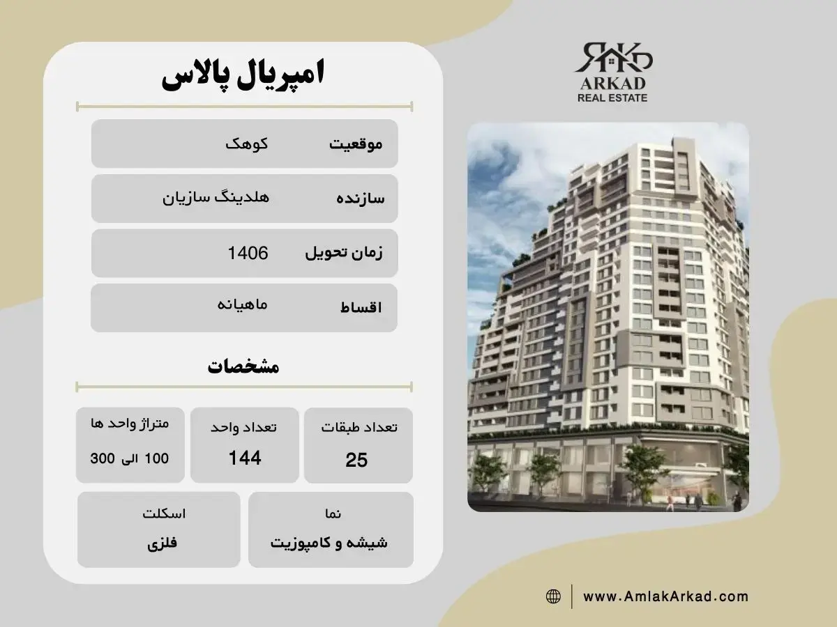 معرفی پروژه لوکس امپریال پالاس