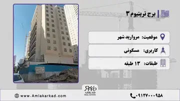 برج تریتیوم 3 تعاونی نیکان سازه سدید برج تریتیوم 3 تعاونی نیکان سازه سدید